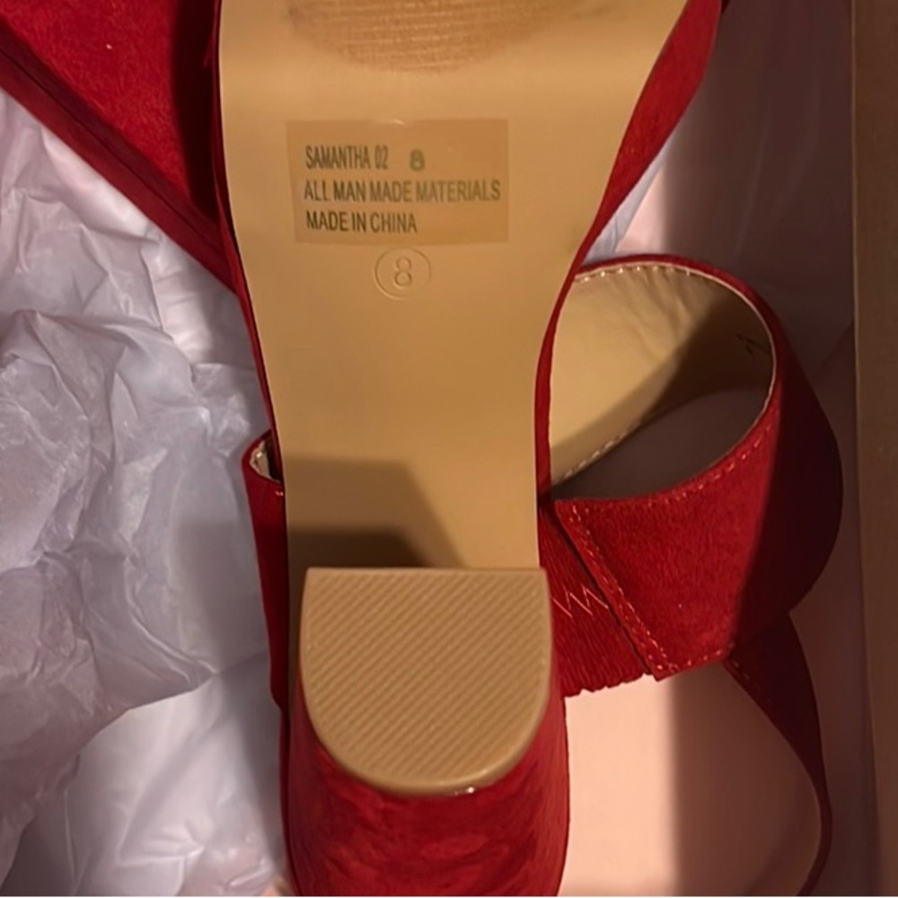 Charlotte Russe Red Samantha-02 Footwear 💕SALE💕 - Picture 4 of 4